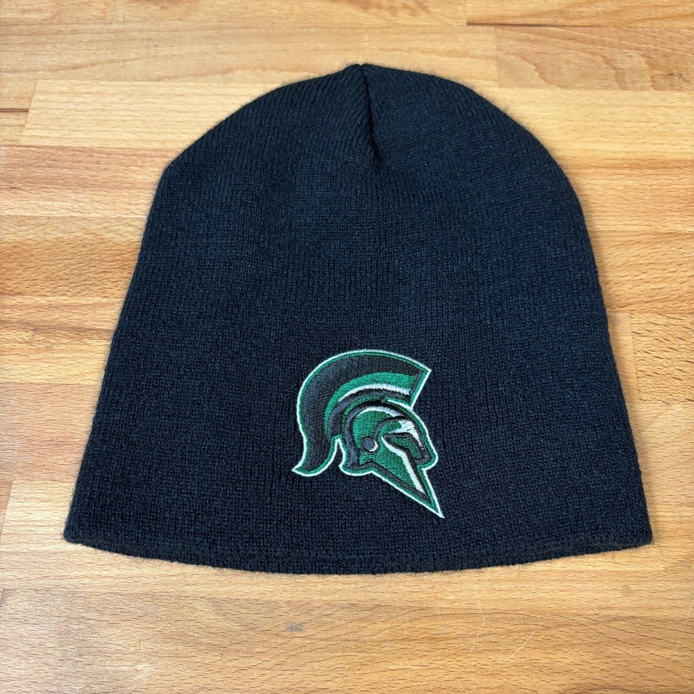 Spartans Hat Cap One Size Black Beanie Winter Hat Knit Adidas